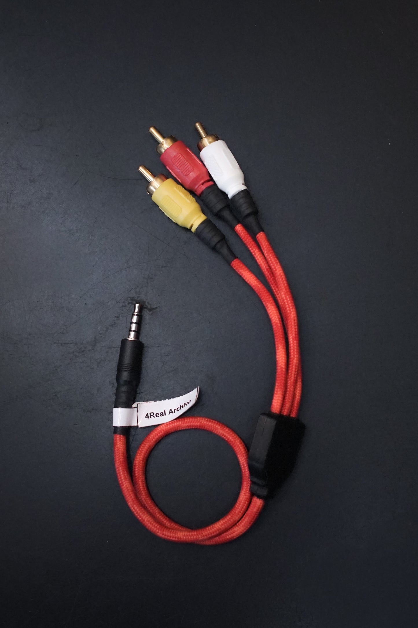 RCA - A/V 3.5mm Jack Custom Cable For Immersion RC & DVR