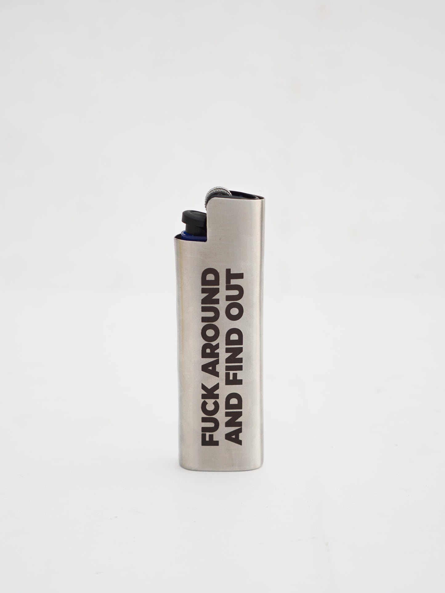 Firelighter Cricket Case Stainless Steel