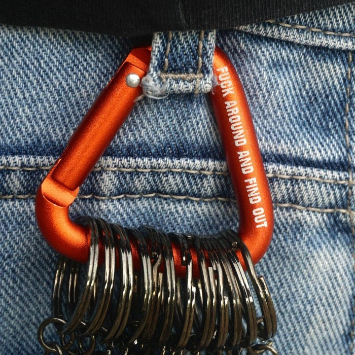 Carabiner " F*ck Around And Find out "