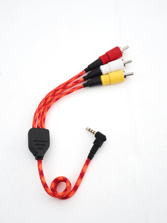 RCA - A/V 3.5mm Jack Custom Cable For Immersion RC & DVR