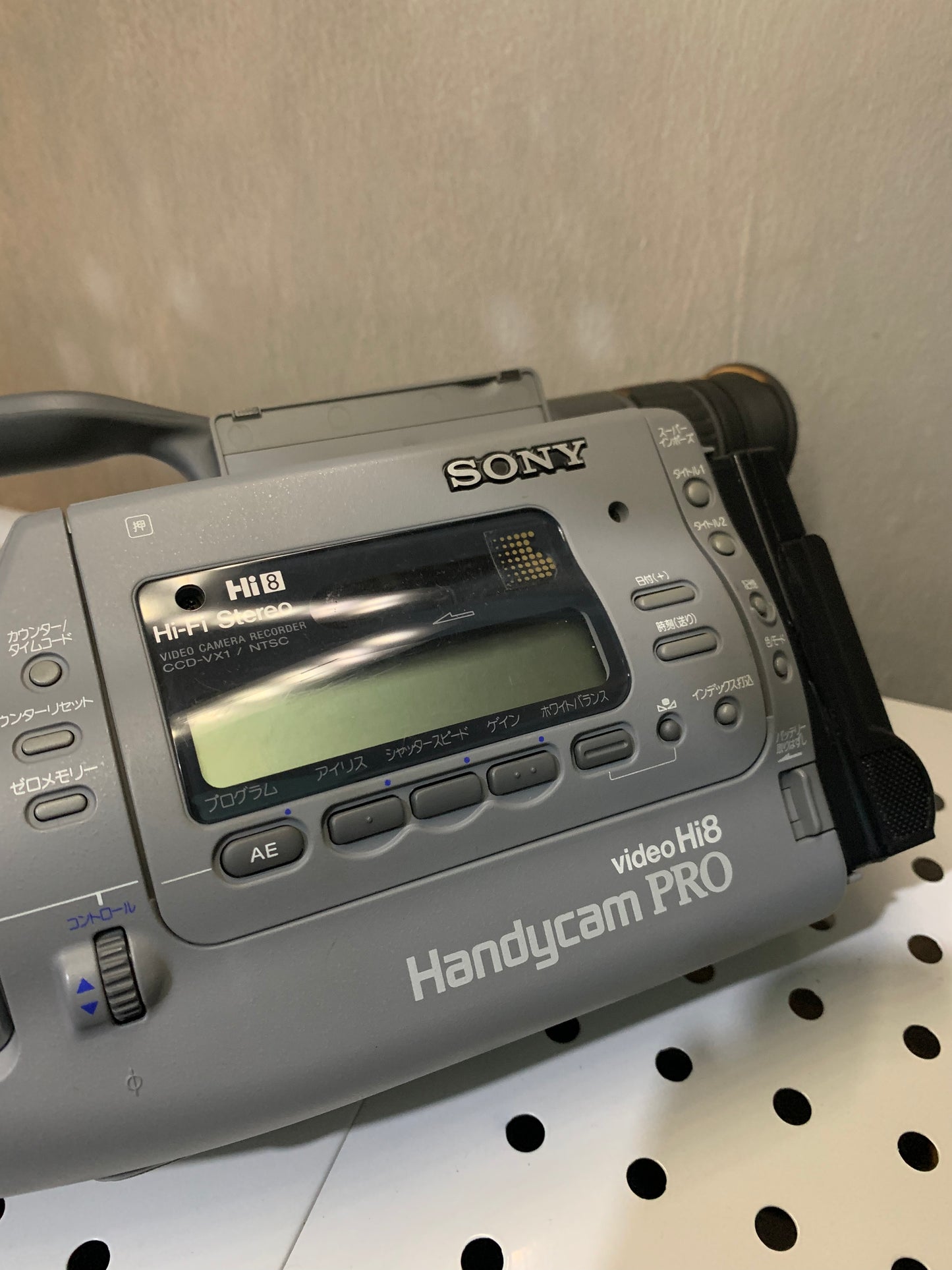 Sony CCD VX3 Video Hi8 Japan Version ( NTSC ) Rare